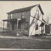 Partly-constructed house lacking water and sewage, Lockland, Ohio