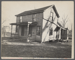 Partly-constructed house lacking water and sewage, Lockland, Ohio