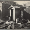 Tenement backyard and privy, Hamilton County, [Cincinnati?] Ohio.