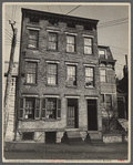 Tenement. Hamilton County, [Cincinnati,] Ohio. Mt. Adams Section, Ellen Street; SR-OH-1 community housing.
