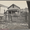 House typical of Steel Subdivision, Hamilton County, [Cincinnati,] Ohio.