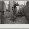 Alleyway off Van Horn Street, Hamilton County, [Cincinnati,] Ohio.