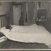 Bedroom in Van Horn Street house, Hamilton County, [Cincinnati,] Ohio.