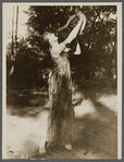 Flore Revalles dancing with a snake