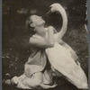 Anna Pavlova with her pet swan, Jack