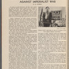 Gorki, Rolland call world congress against imperialist war