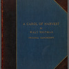 A Carol of Harvest, for 1867: autograph manuscript signed