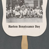 Harlem Renaissance Day fan
