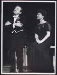 Ray Bolger and Eileen Herlie in the stage production All American