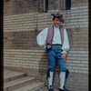 Unidentified performer during a Metropolitan Opera tour of Cosi fan tutte