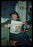 Ludwig Burgstaller during a Metropolitan Opera tour of Der Fliegende Holländer