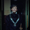 Chorus tenor Frank Finn in costume for Don Carlo at the Metropolitan Opera