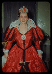 Eleanor Steber in costume for Don Carlo at the Metropolitan Opera