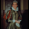 Chorus alto Yvonne Andlauer in costume for Don Carlo at the Metropolitan Opera