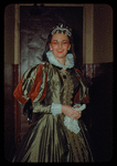 Chorus alto Yvonne Andlauer in costume for Don Carlo at the Metropolitan Opera