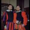 Supernumeraries in costume for Don Carlo at the Metropolitan Opera