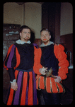 Supernumeraries in costume for Don Carlo at the Metropolitan Opera