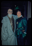 Lubomir Vichegonov and Paul Franke in costume for Don Carlo at the Metropolitan Opera
