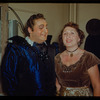Richard Tucker in costume for Don Carlo at the Metropolitan Opera, with his wife Sara Perelmuth Tucker