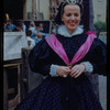 Chorus soprano Barbara Lewis during a Metropolitan Opera tour of Don Carlo