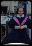 Chorus soprano Barbara Lewis during a Metropolitan Opera tour of Don Carlo