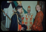 Supernumeraries during a Metropolitan Opera tour of Don Carlo