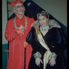 Jerome Hines and Blanche Thebom during a Metropolitan Opera tour of Don Carlo