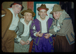 Chorus members in costume for Don Giovanni at the Metropolitan Opera