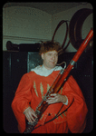 Bassoonist Stephen Maxym in costume for Don Giovanni at the Metropolitan Opera