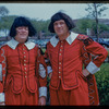 Oboists William Arrowsmith and Richard Nass during a Metropolitan Opera tour of Don Giovanni