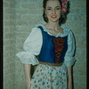 Dancer Elizabeth Pacetti during a Metropolitan Opera tour of Don Giovanni