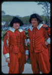 Oboists William Arrowsmith and Richard Nass during a Metropolitan Opera tour of Don Giovanni