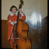 Double bass player Julian Tivin during a Metropolitan Opera tour of Don Giovanni