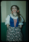 Dancer Zebra Nevins during a Metropolitan Opera tour of Don Giovanni