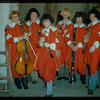 Stage band members during a Metropolitan Opera tour of Don Giovanni
