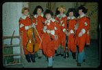 Stage band members during a Metropolitan Opera tour of Don Giovanni