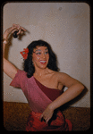 Blanche Thebom during a Metropolitan Opera tour of Carmen