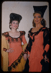 Heidi Krall and Margaret Roggero during a Metropolitan Opera tour of Carmen