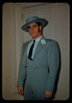 Frank Guarrera during a Metropolitan Opera tour of Carmen