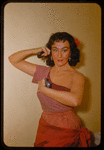 Blanche Thebom during a Metropolitan Opera tour of Carmen
