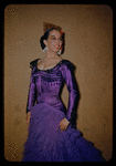 Dancer Janet Collins during a Metropolitan Opera tour of Carmen
