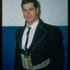 Frank Guarrera during a Metropolitan Opera tour of Carmen