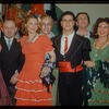 Principals including Risë Stevens and Frank Guarrera during a Metropolitan Opera tour of Carmen in Cleveland, Ohio