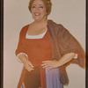 Zinka Milanov in costume for Cavalleria Rusticana at the Metropolitan Opera