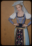 Dancer Suzanne Ames in costume for Cavalleria Rusticana at the Metropolitan Opera