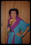 Martha Lipton in costume for Cavalleria Rusticana at the Metropolitan Opera