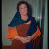 Zinka Milanov in costume for Cavalleria Rusticana at the Metropolitan Opera