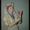 Dancer Sura Gesben in costume for Cavalleria Rusticana at the Metropolitan Opera