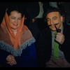 Chorus tenor Frank D'Elia and his wife chorus alto Francesca D'Elia in costume for Cavalleria Rusticana at the Metropolitan Opera