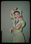 Dancer Francine Bond in costume for Cavalleria Rusticana at the Metropolitan Opera